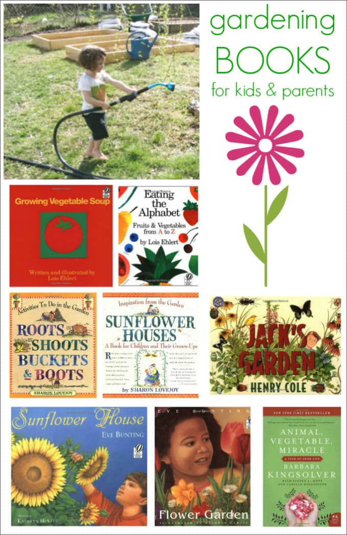 Gardening Books for Kids and Parents