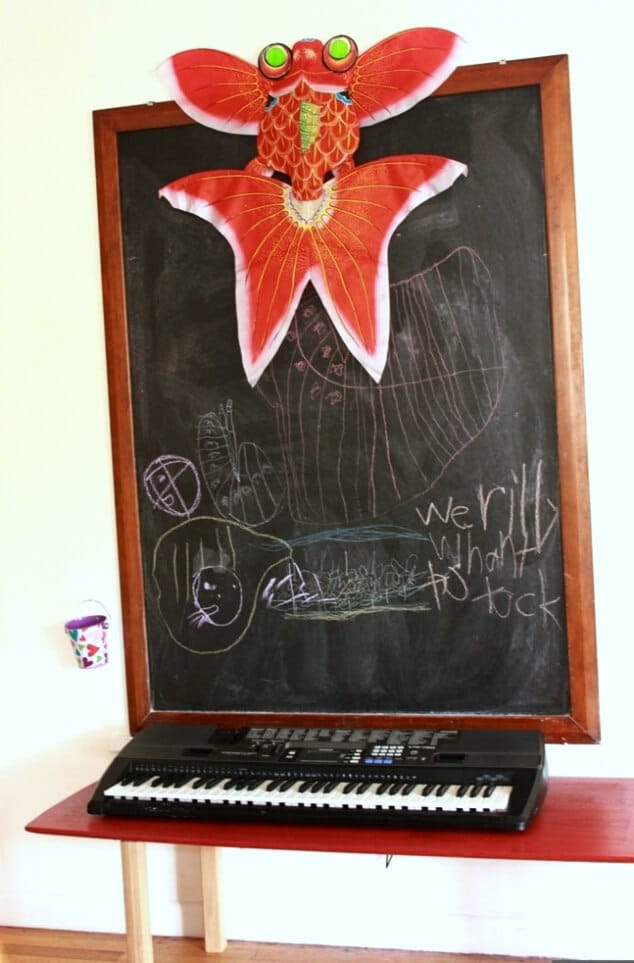 art on the chalkboard