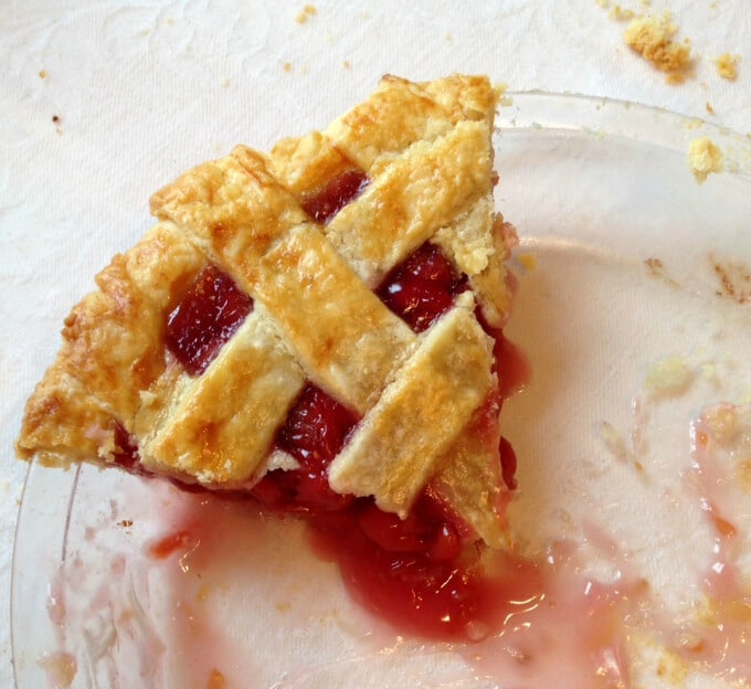 The Best Cherry Pie Recipe Ever (Made with Tart Canned ...