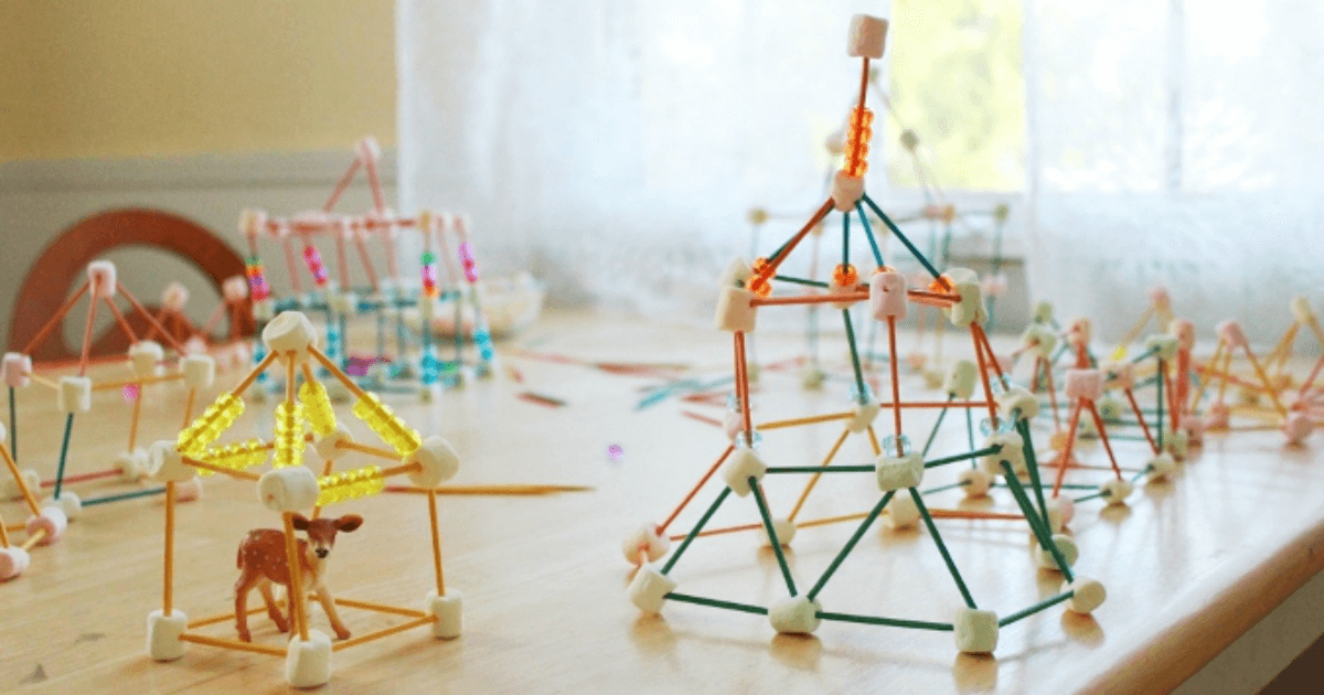Toothpick Sculptures for Kids 17 Toothpick Construction Ideas!