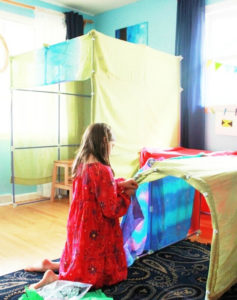 A Build a Fort Kit for Kids from Fort Magic