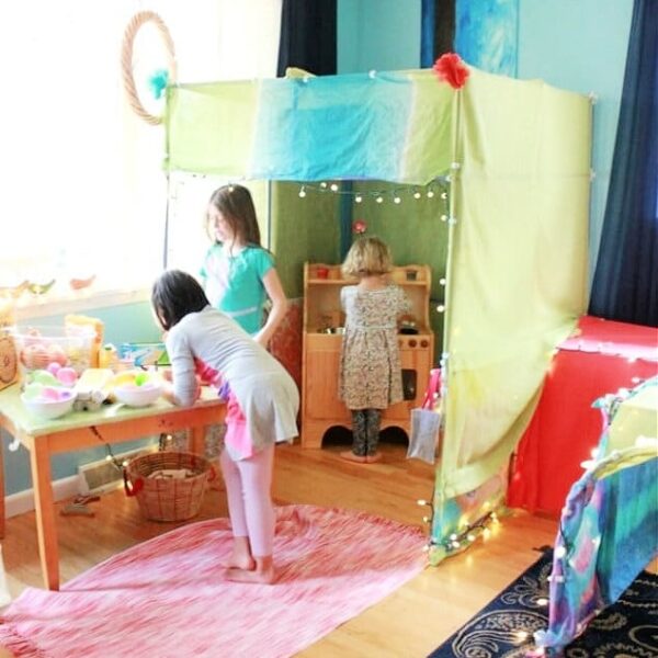 A Build a Fort Kit for Kids from Fort Magic