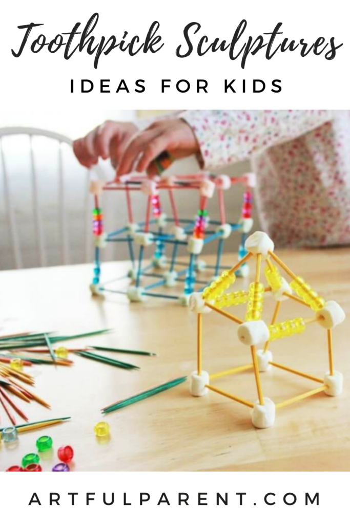 Toothpick Sculptures Ideas for Kids