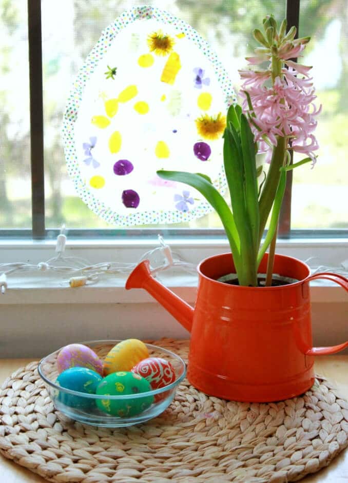 Easter Egg Suncatcher Craft