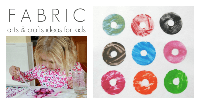 Fabric Arts and Crafts Ideas for Kids