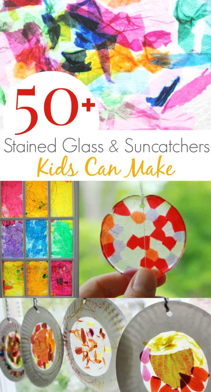 50 Suncatcher Crafts Kids Can Make - The Artful Parent
