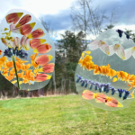 flower petal easter suncatcher
