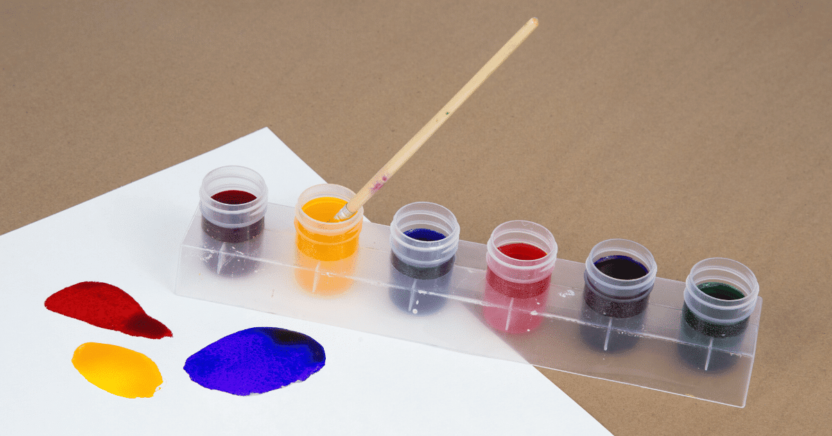 12 Piece Watercolor Paint Set - Young Art Lessons