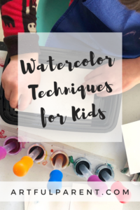 7 Watercolor Techniques for Kids