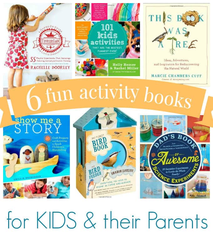 6 Fun Activity Books for Kids and their Parents