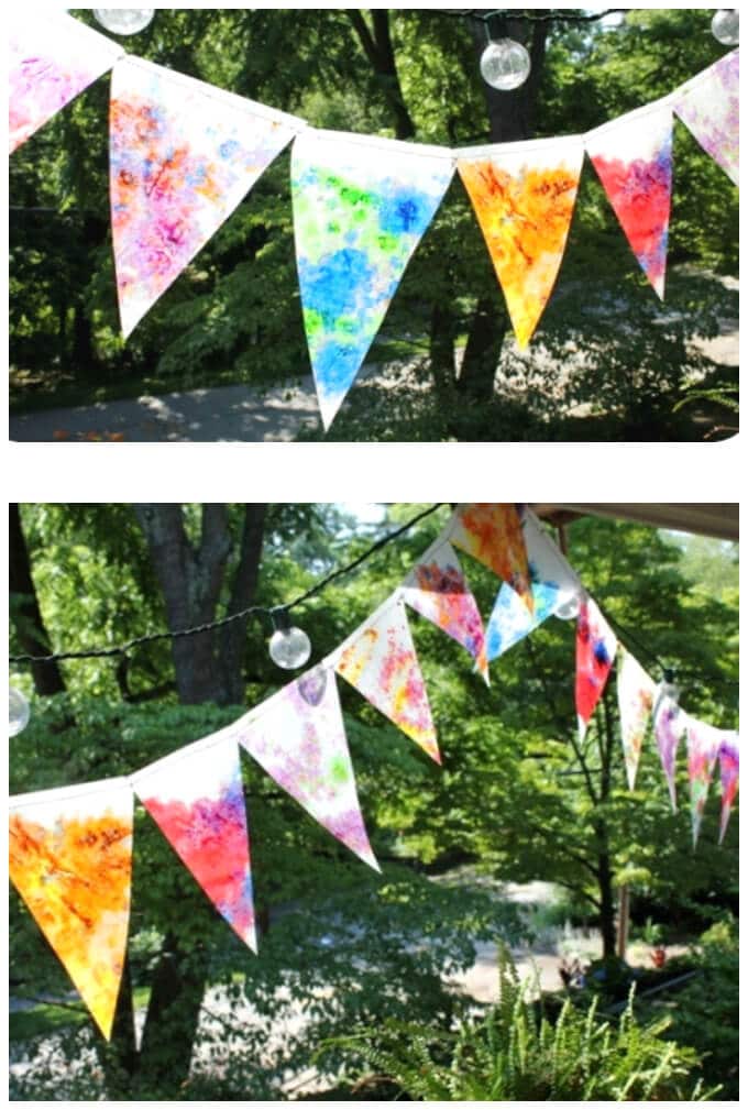 How to Make a Bunting Stained Glass - Beautiful!