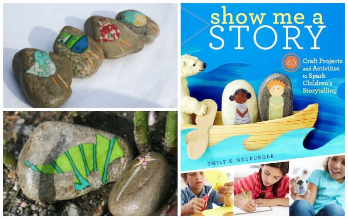 Story Stones Ideas and Show Me a Story Book