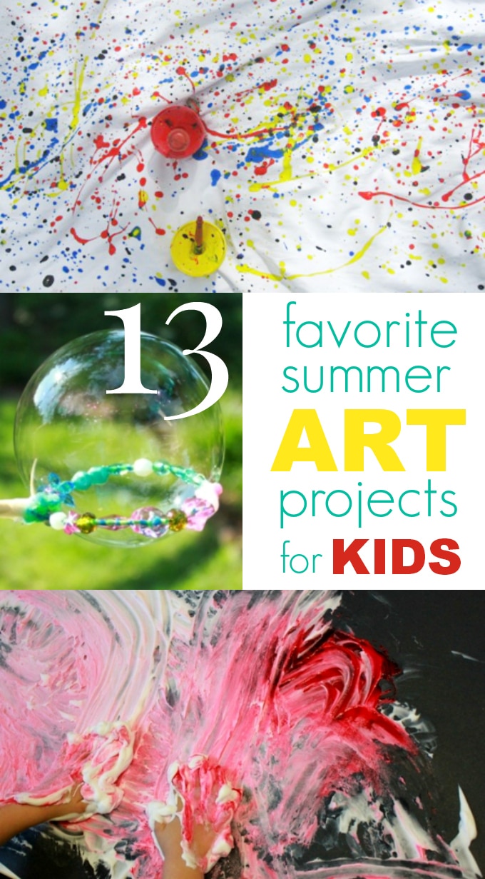 13 Favorite Summer Art Projects for Kids - The Artful Parent