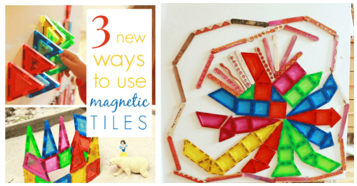 Different Ways to Use Magnetic Tiles