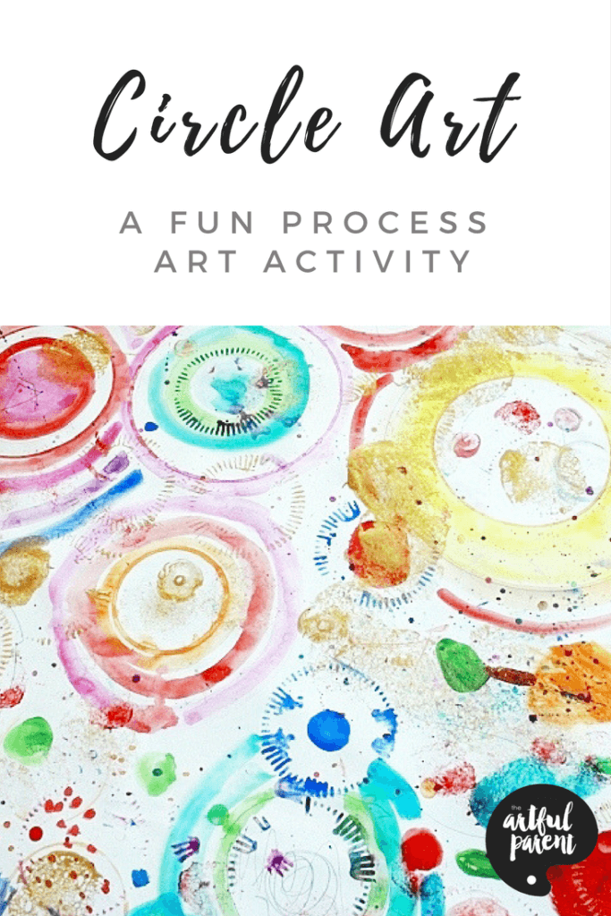 Circle Art For Kids – A Fun Process-Based Art Activity