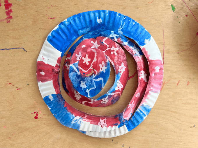 patriotic paper twirler crafts for fourth of july