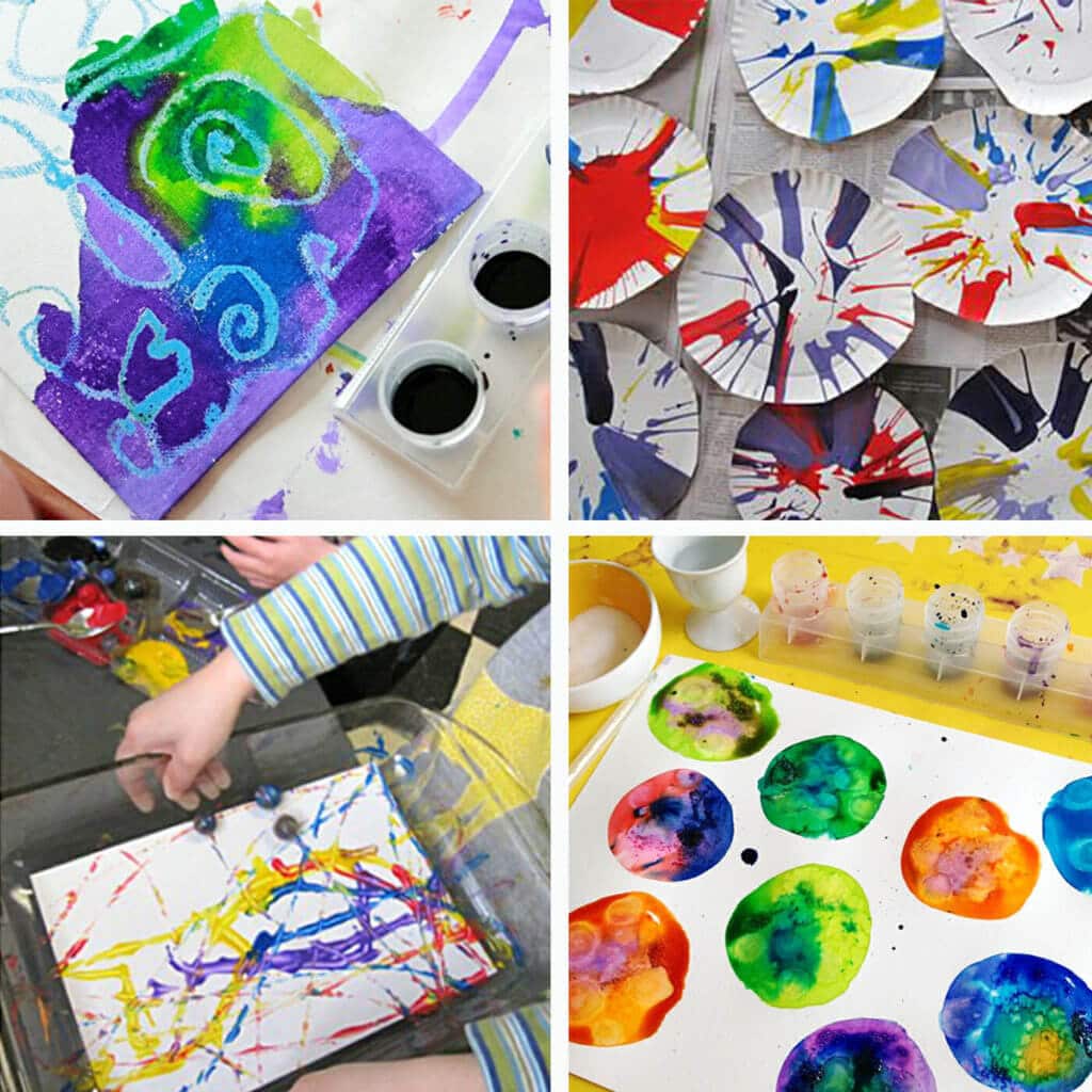 11 Amazing Process Art Painting Activities for Preschoolers