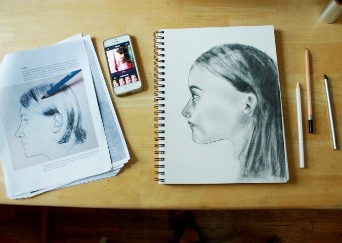 Learning to Draw a Portrait