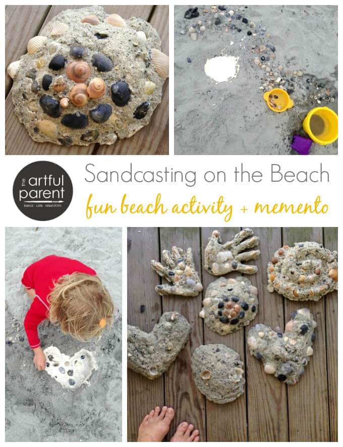 Ocean Crafts - Sandcasting on the Beach