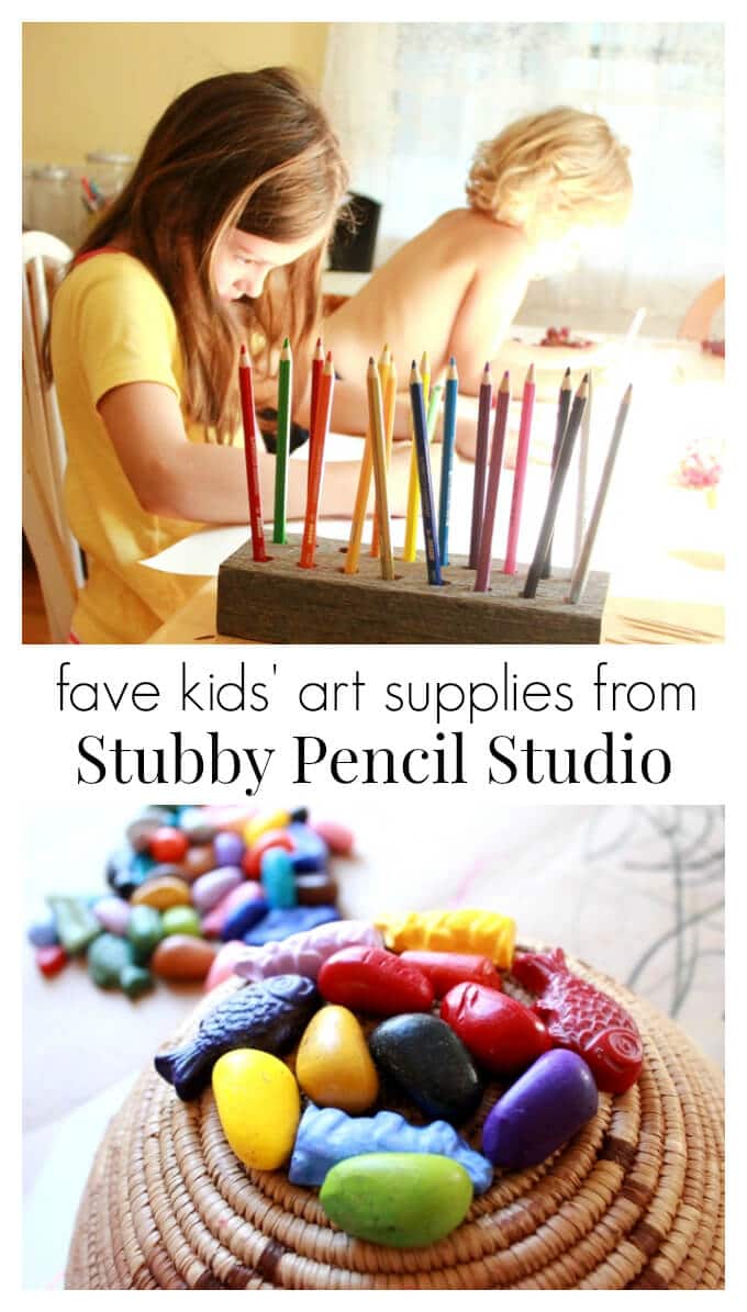 Our Favorite Kids Art Supplies from Stubby Pencil Studio