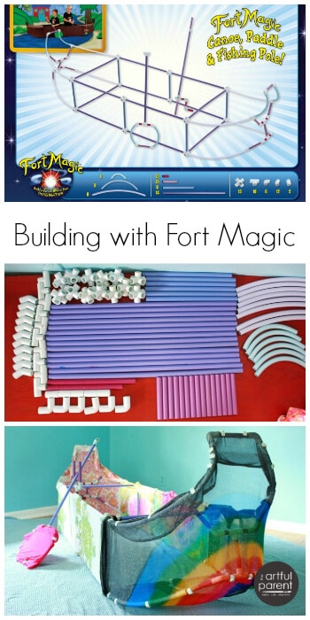 Building with a Fort Magic Kit