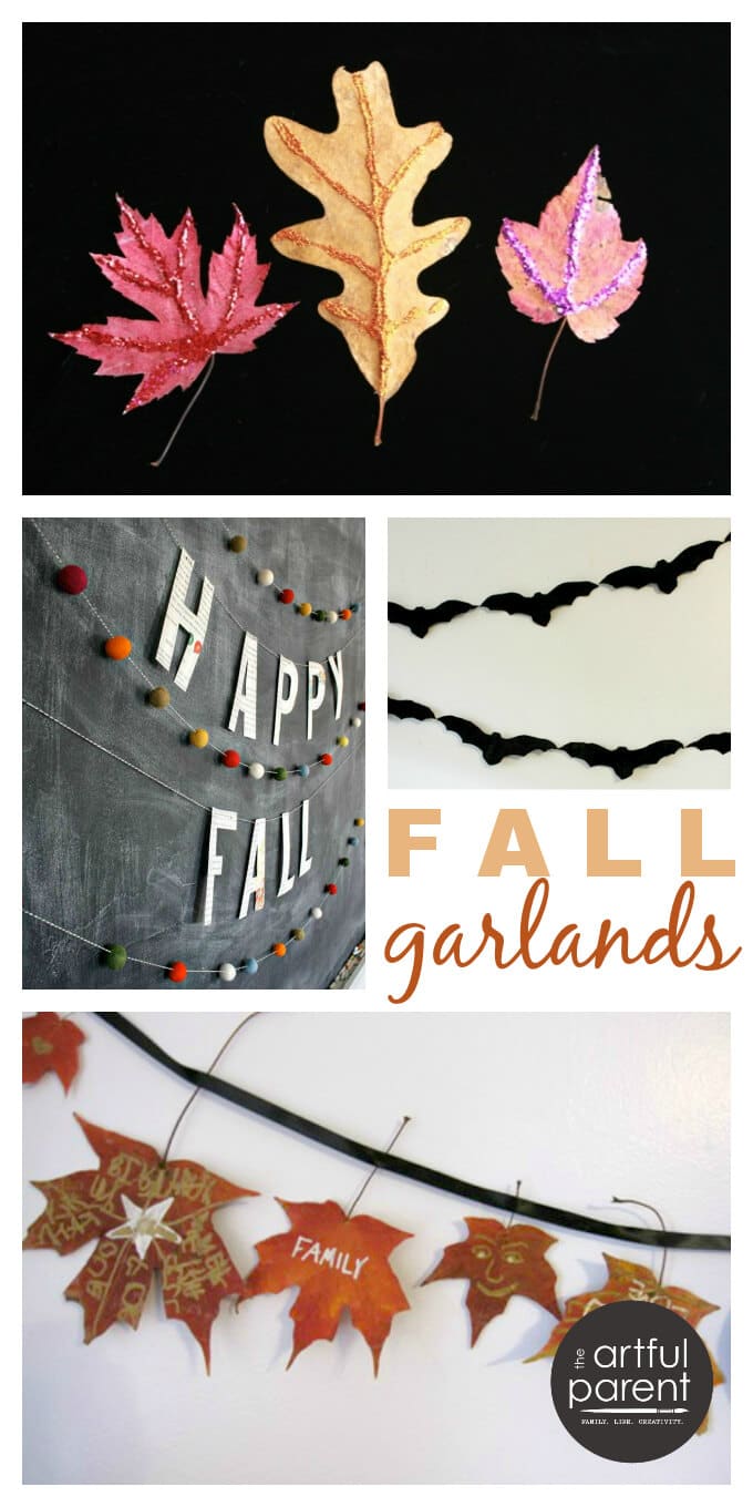 14 DIY Fall Garlands - The Artful Parent