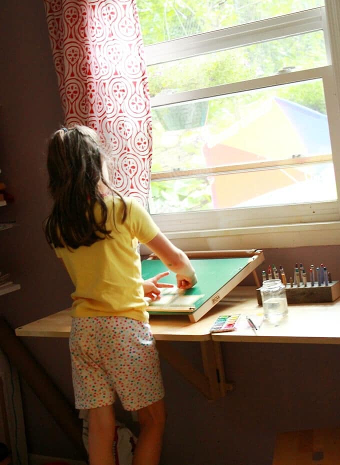Kids Art Space How to Create One that Will Actually Get Used