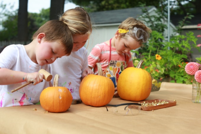 The Best Pumpkin Decorating Ideas for Kids Young & Old!