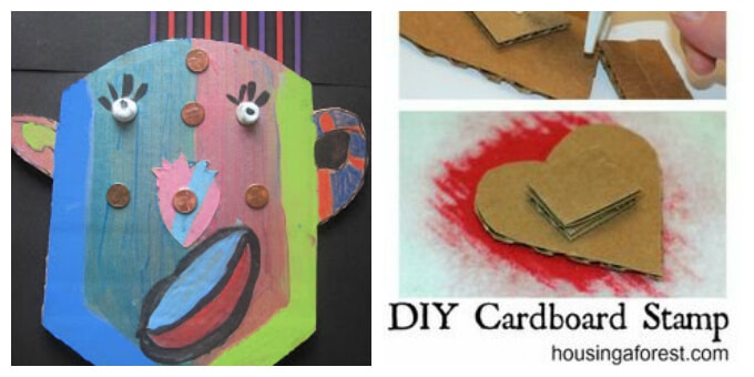 Cardboard Art Ideas for Kids