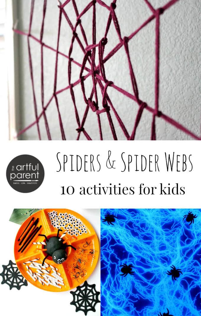Spiders and Spiderweb Activities - 10 of the best ideas for kids