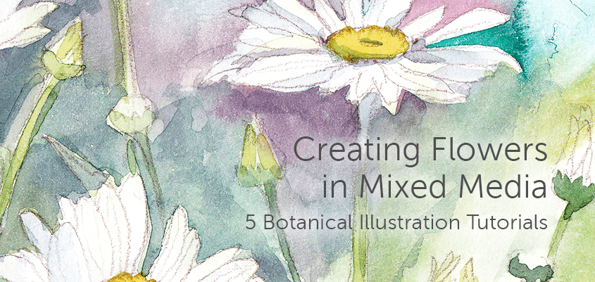 Creating Flowers in Mixed Media Craftsy eGuide