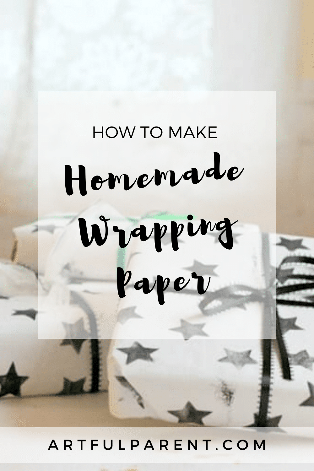 How to Make DIY Wrapping Paper for Kids