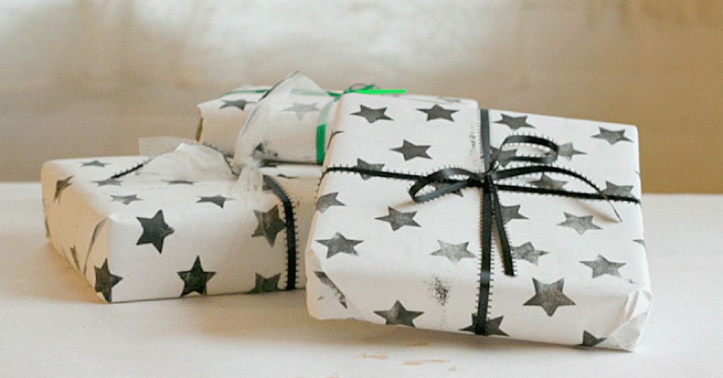 handmade wrapping paper