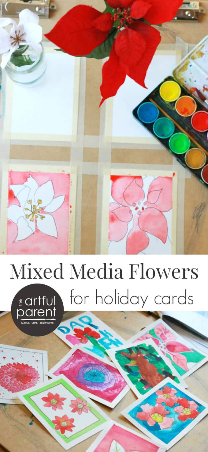 Mixed Media Flowers 