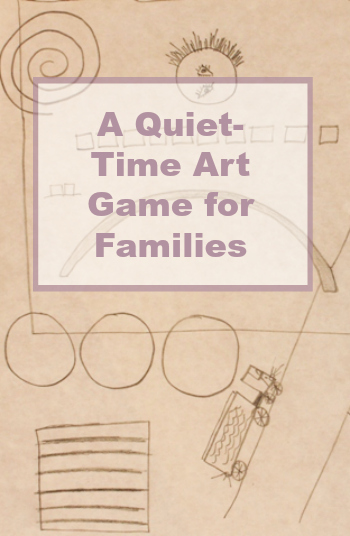 Quiet Time Art Game for Kids and Families