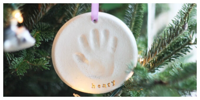 DIY Handprint Ornament