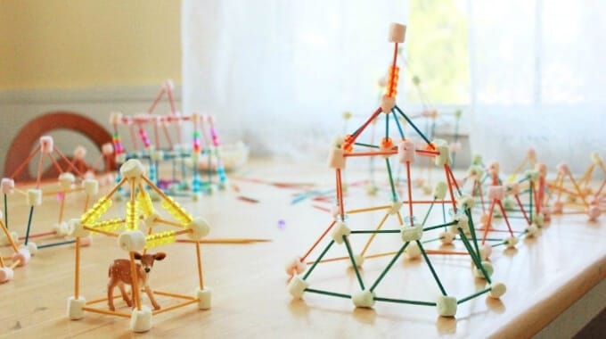 Simple-Kids-Activities-Toothpick-Construction