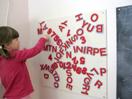 DIY Felt Alphabet Letters for the Felt Board