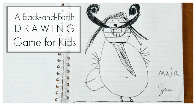 A Back-and-Forth Drawing Game for Kids (with Video Showing it in Action)