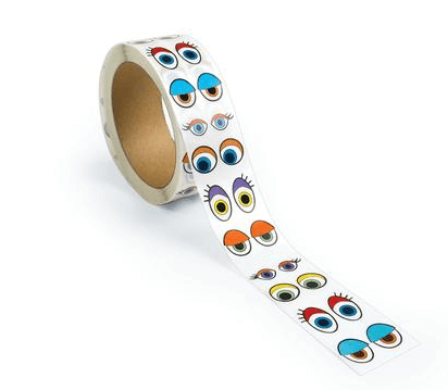 Colorations Colorful Eye Stickers