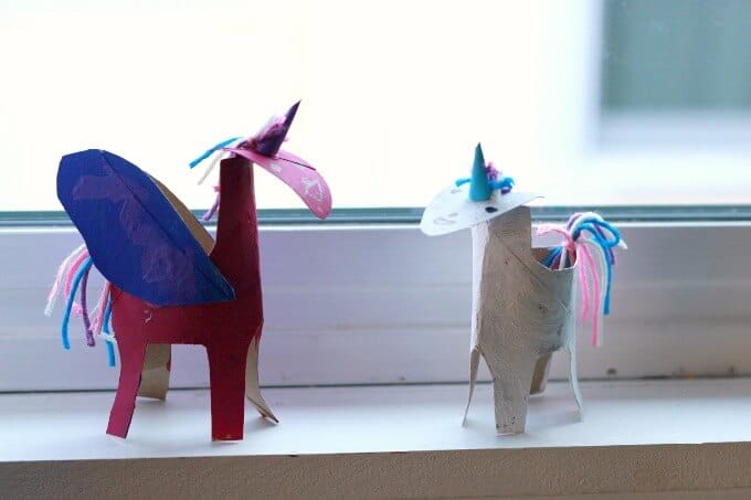 DIY Unicorns - Toilet Paper Roll Crafts for Kids