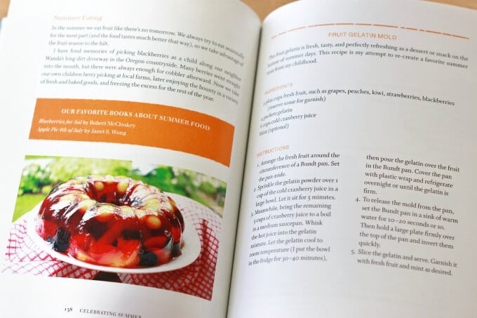 The Artful Year Book - Summer Recipes