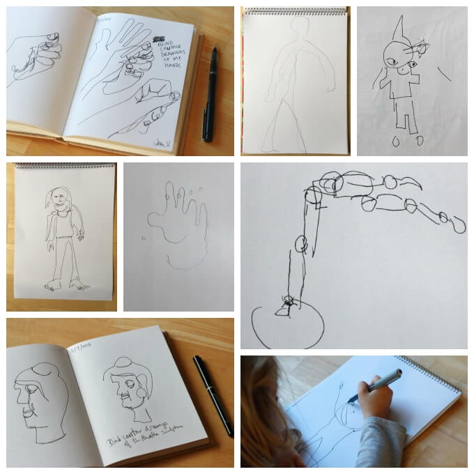 human body drawing for kids