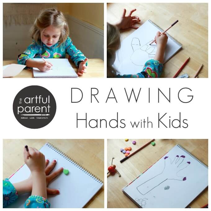 Drawing Hands with Kids