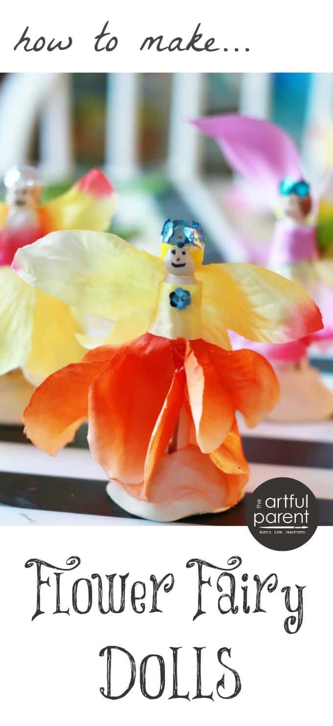 How To Make Flower Fairy Dolls