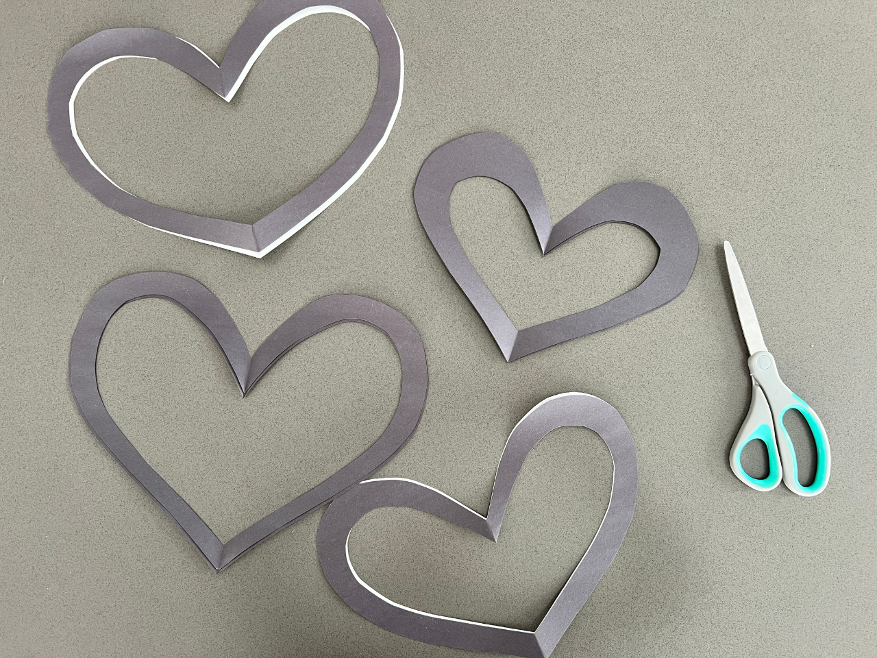 How to Make a Heart Suncatcher with Tissue Paper