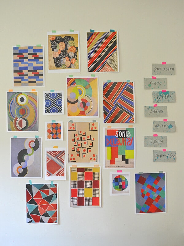 Sonia Delaunay Painting for Kids