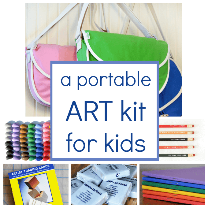 A Portable Art Kit for Kids