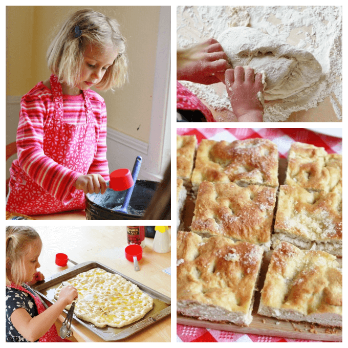 Baking Focaccia with Kids