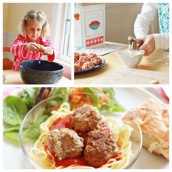 Cooking Meatballs with Kids